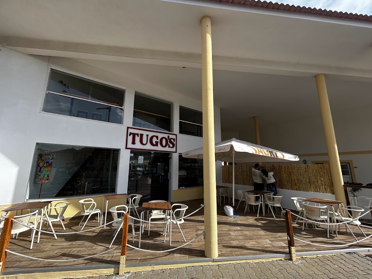 Entrance and outdoor terrace at TUGO'S in Ferrel