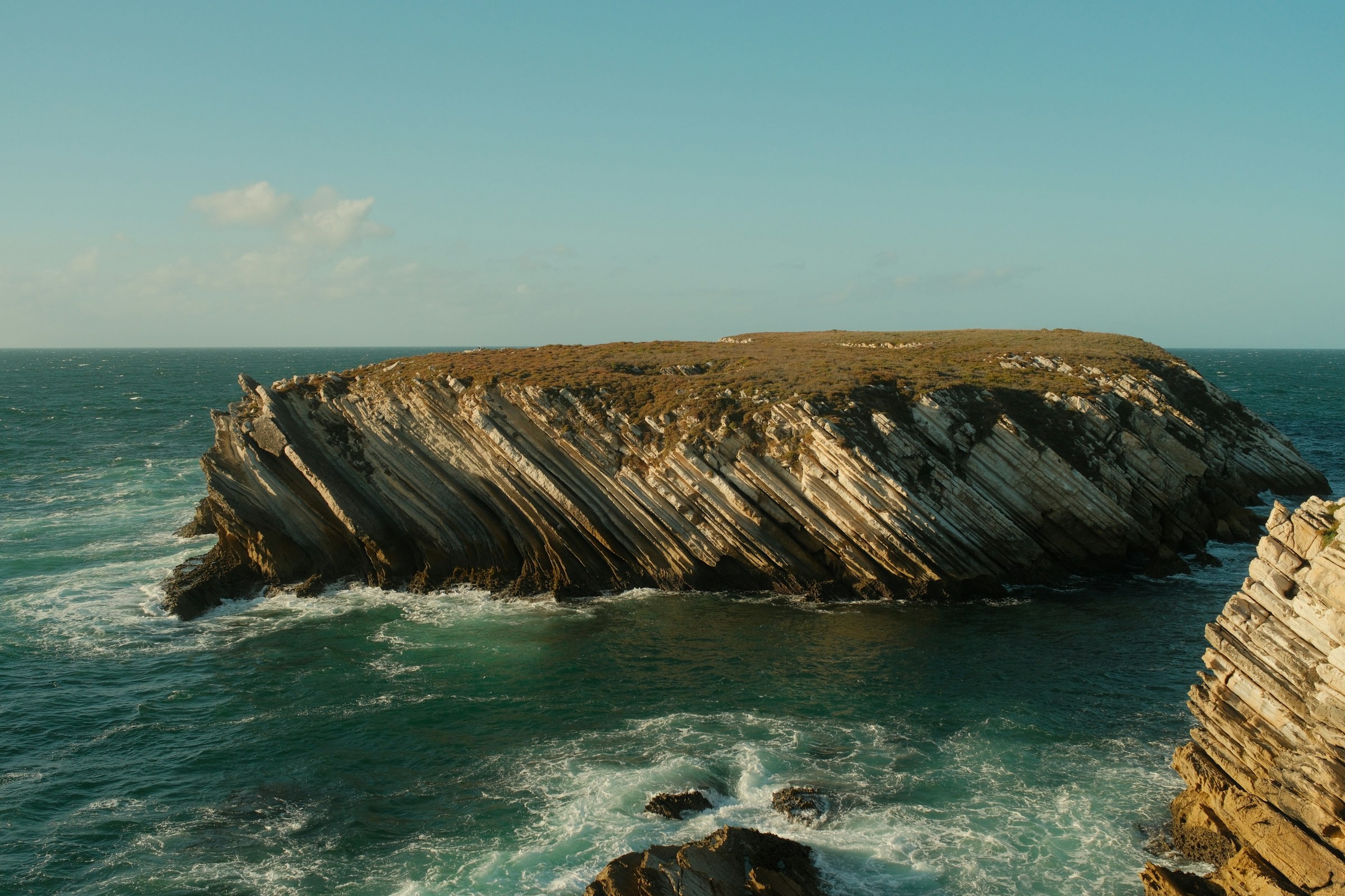 Coastal scenery in the Peniche area