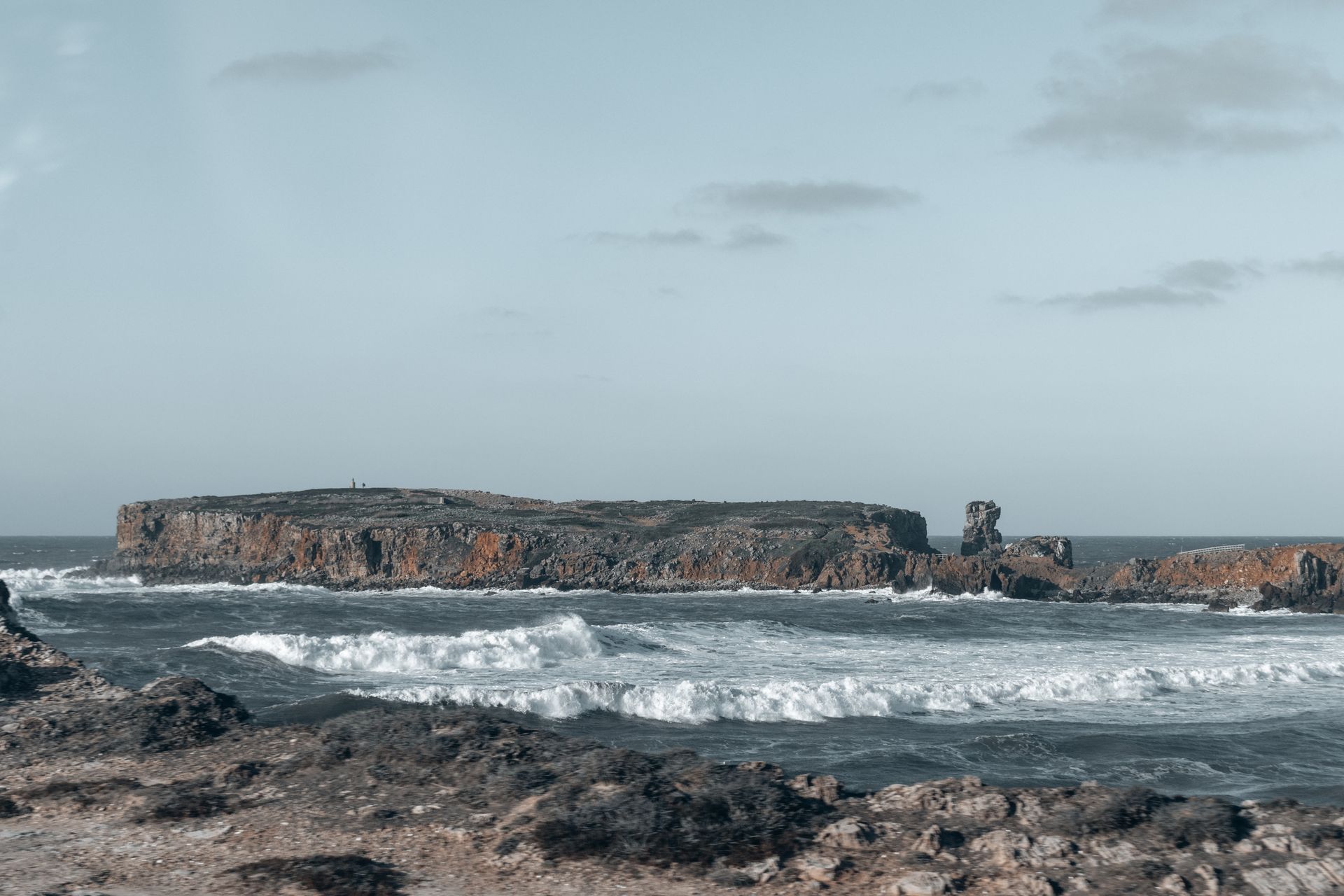 Peniche fortress and historic waterfront