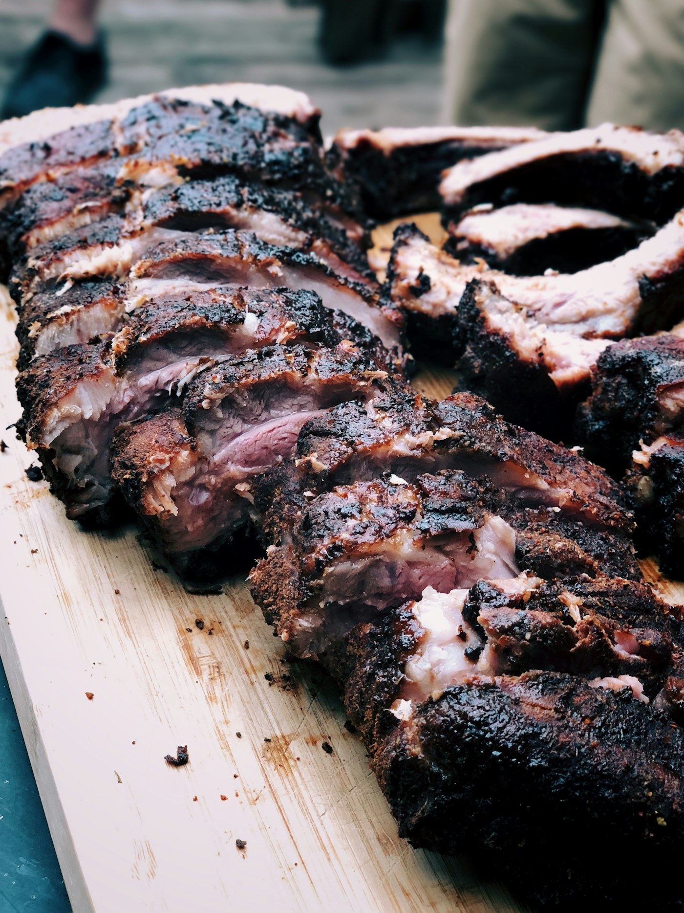 Traditional grilled meat illustrating the Portuguese menu at Cantinho Saloio