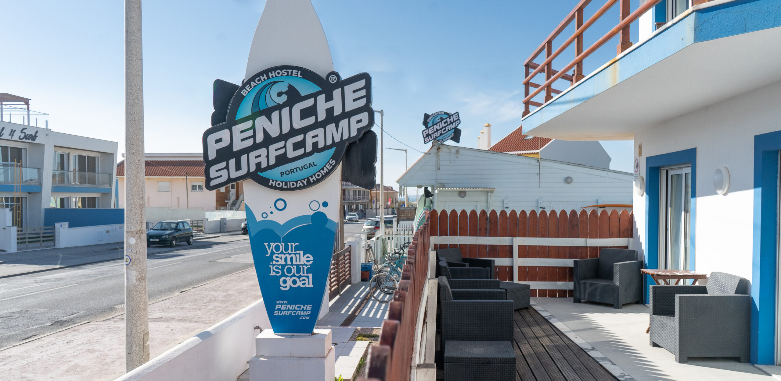 Peniche Surf Camp hostel and surf centre in Casais do Baleal